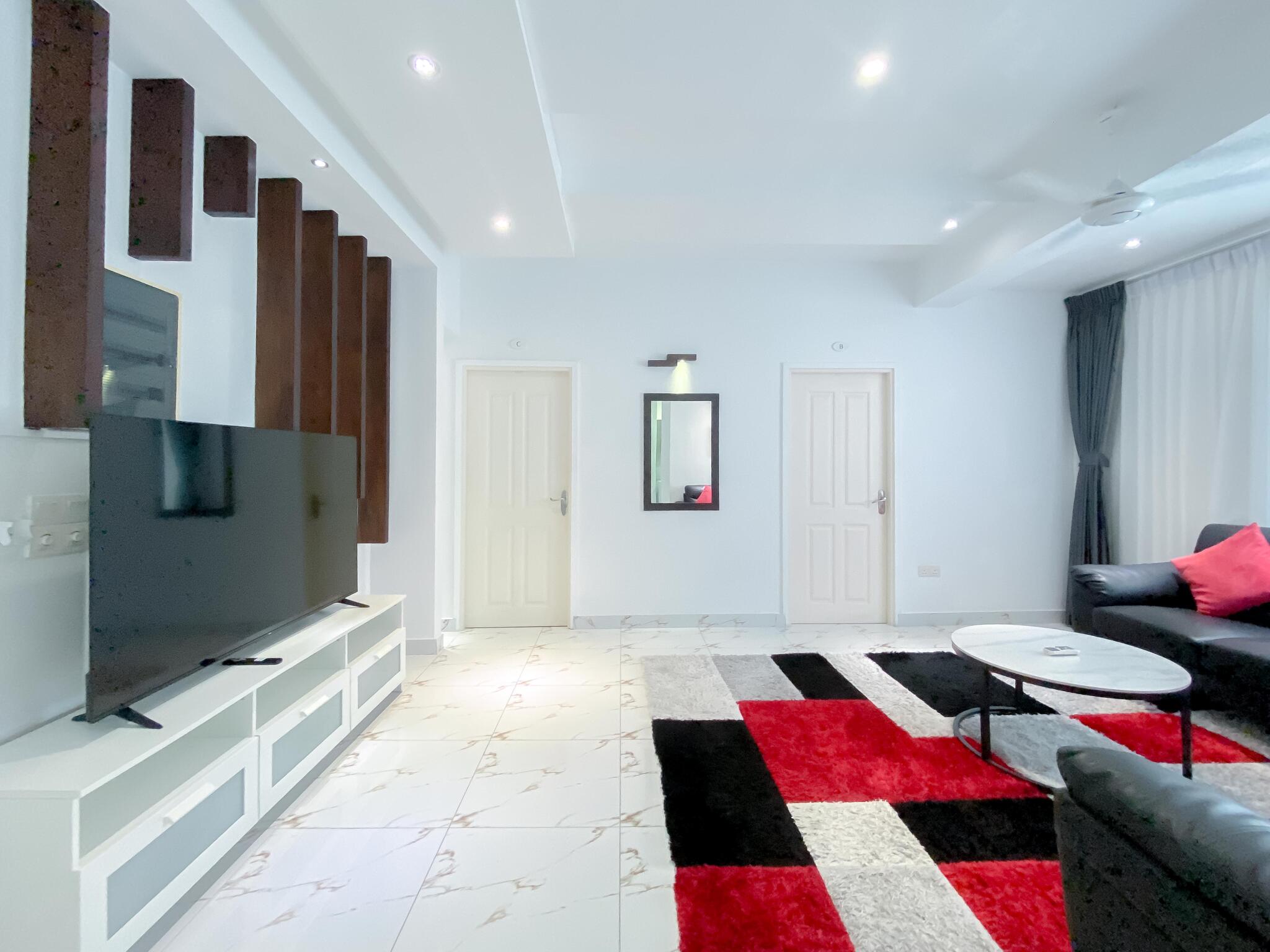 Living Area — 3-bedroom Modern Executive 3-Bedroom Serviced Apartment | Sosun Magu, Malé, Sosun Magu
