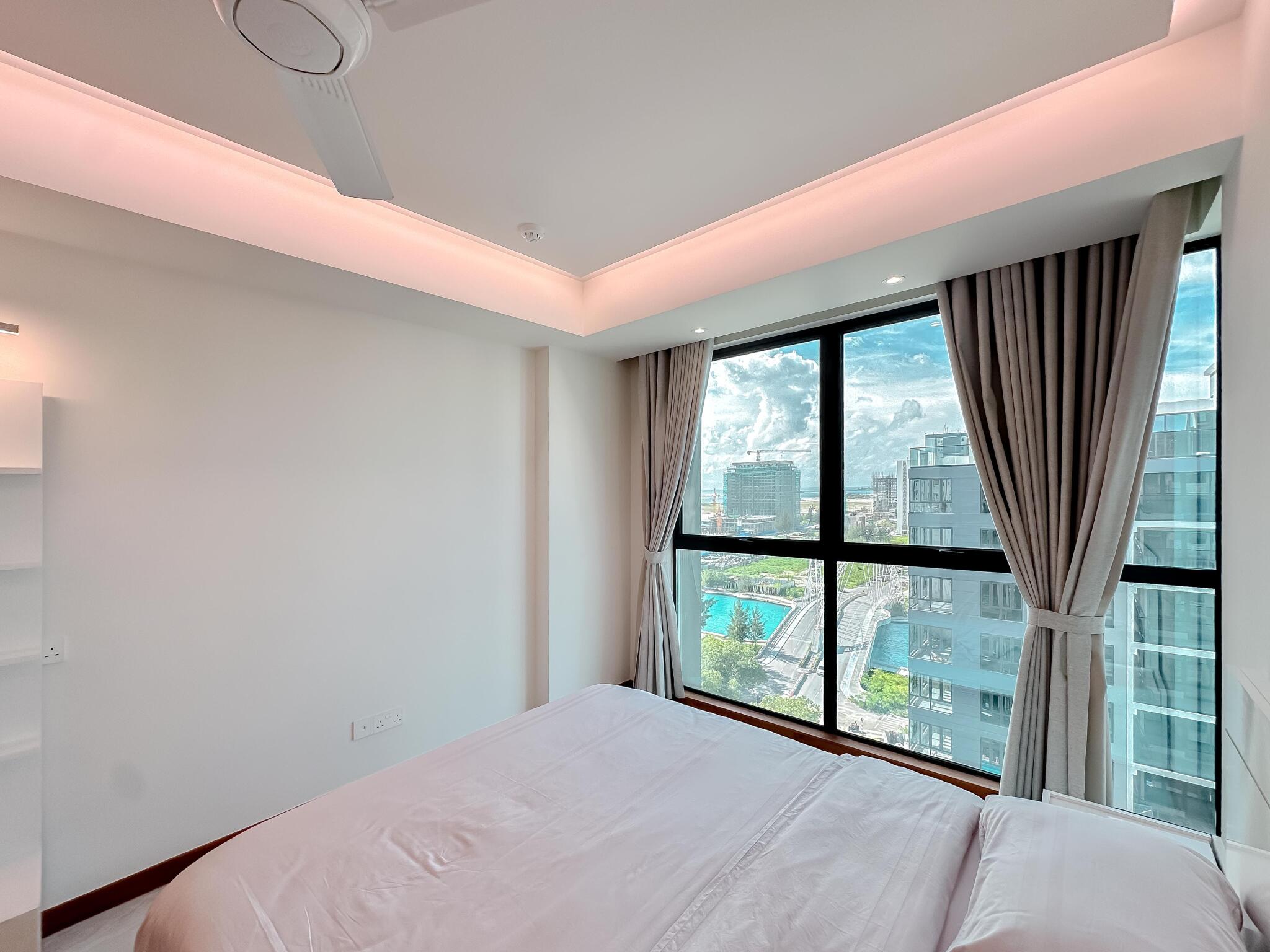 3-bedroom FW Residence 12th Floor Corner Luxury Unit — Reethigas Magu