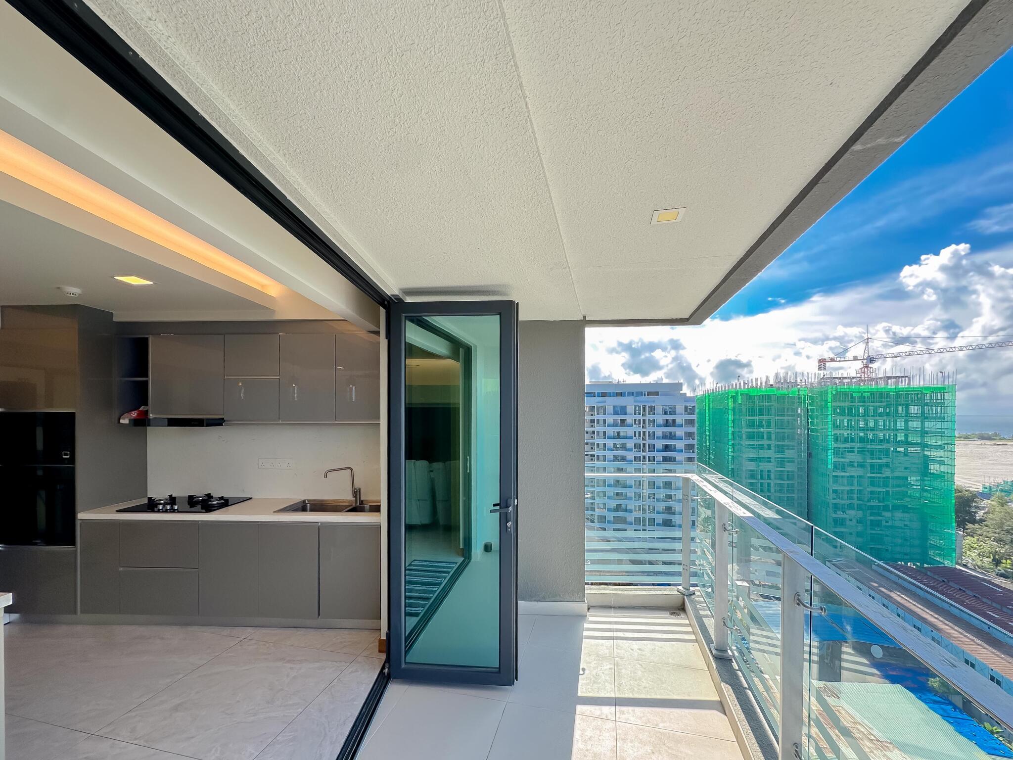 Kitchen — 3-bedroom FW Residence 12th Floor Corner Luxury Unit, Reethigas Magu