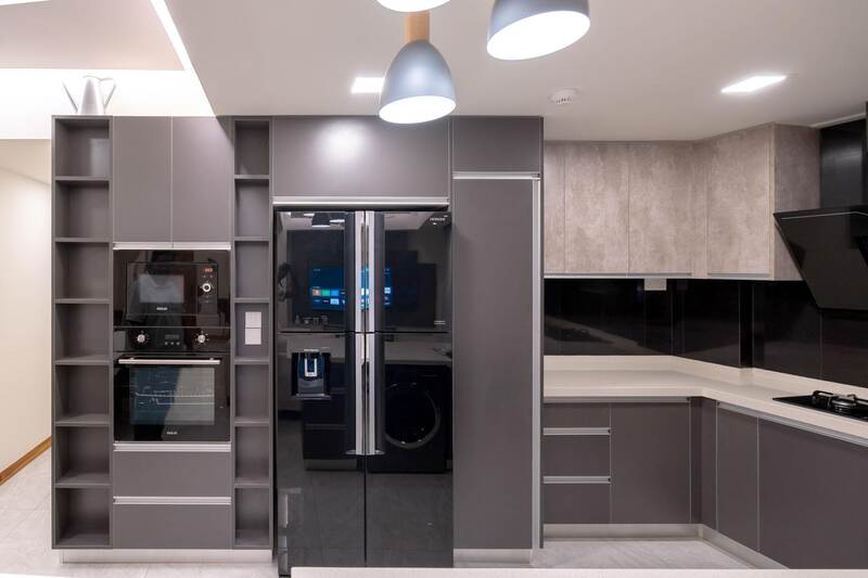 Kitchen — 3-bedroom apartment for rent in Hulhumalé, FW Residence, Maldives — interior design