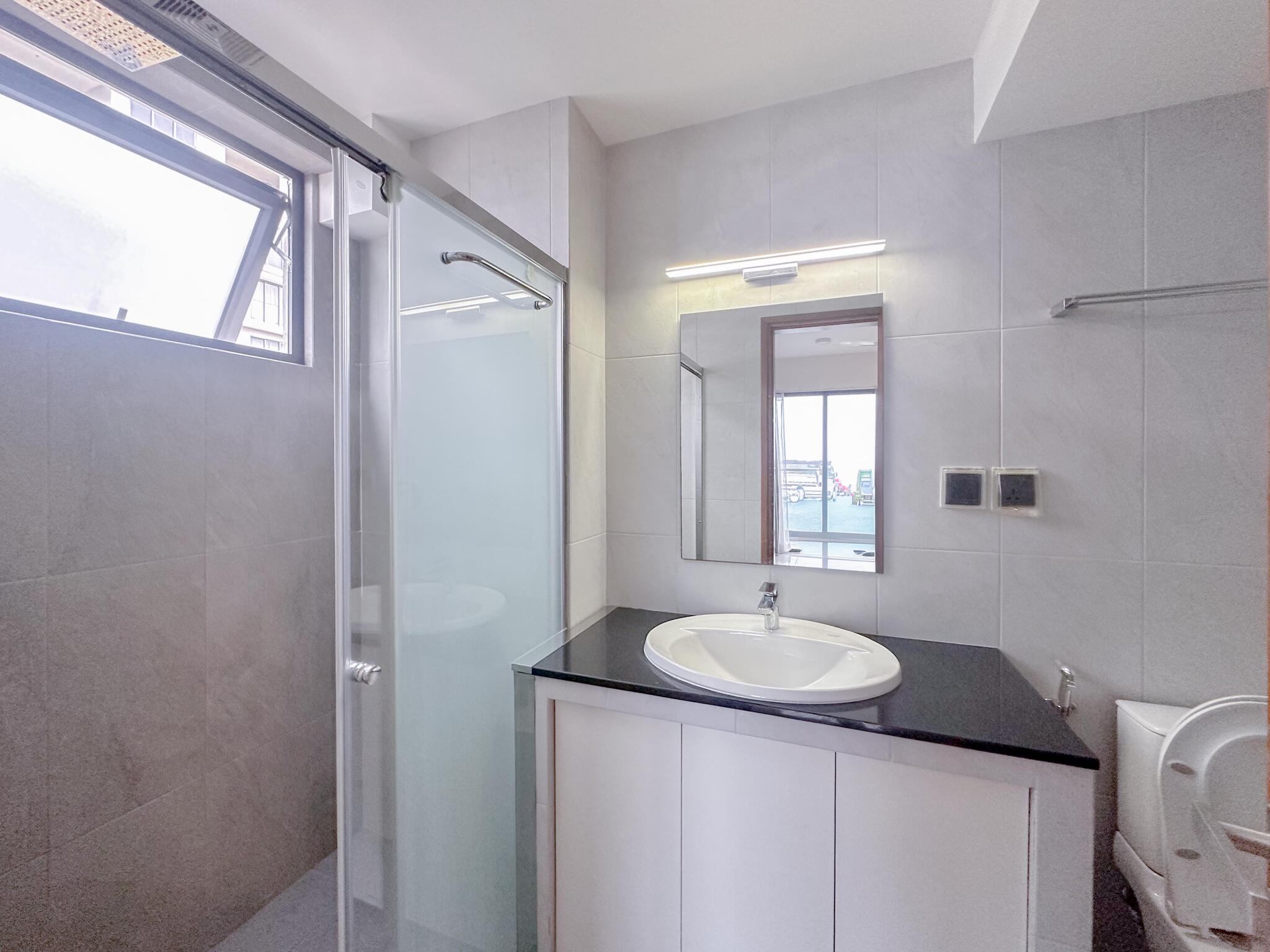 Kitchen — 3-bedroom apartment for rent in Hulhumalé, Oceanfront Residence, Maldives — interior design