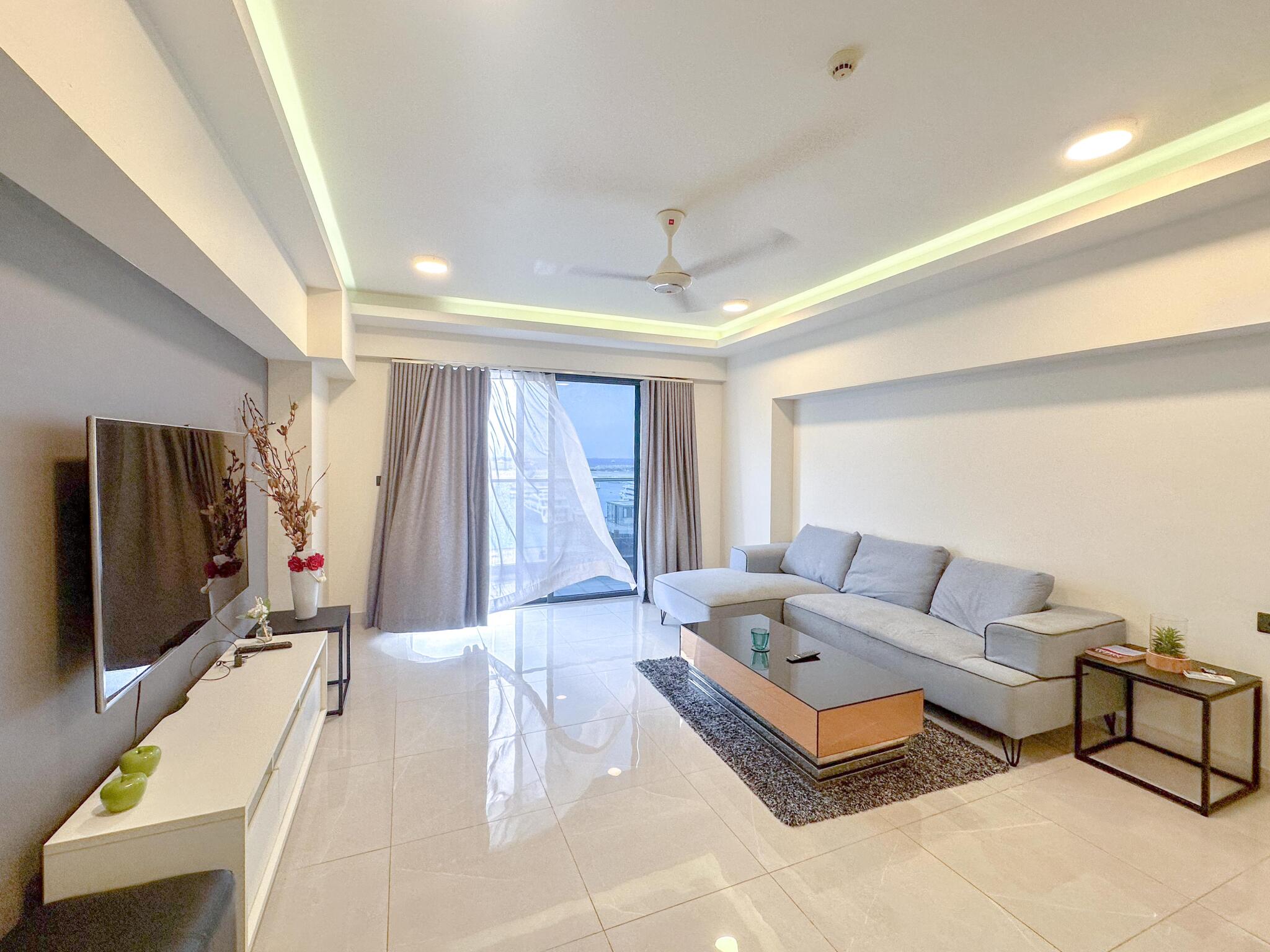 Interior — 3-bedroom apartment for rent in Hulhumalé, Oceanfront Residence, Maldives — interior design